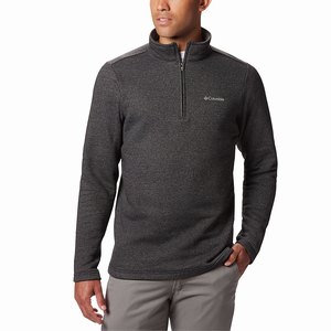 Columbia Great Hart Mountain™ III Half Zip Skinna Herr Svarta (OYQUT8340)